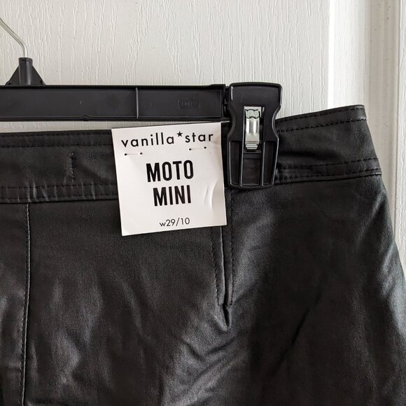 Vanilla Star NWT Moto Mini Sz 10 - Picture 7 of 7